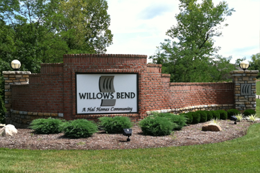 Willows Bend Sign
